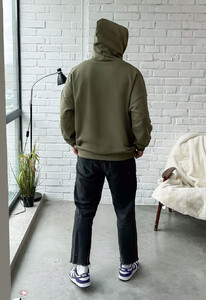 Фото - Оверсайз худи цвета хаки Staff sunshine oversize - Men box