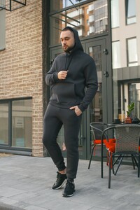 Фото - Теплый спортивный костюм Intruder Estate в цвете графит - Men box