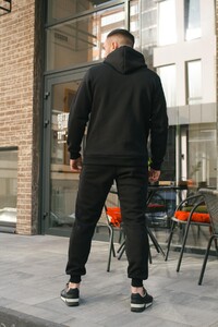 Фото - Мужской теплый костюм Intruder Estate черного цвета - Men box