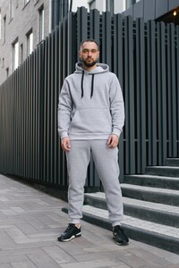 Фото - Зимний костюм от Intruder Estate цвета серый меланж - Men box