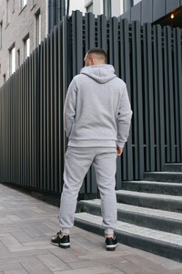 Фото - Зимний костюм от Intruder Estate цвета серый меланж - Men box