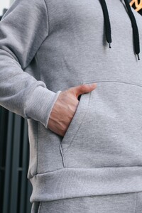 Фото - Зимний костюм от Intruder Estate цвета серый меланж - Men box