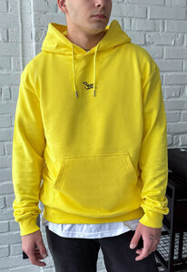 Фото - Желтое худи с логотипом Staff yellow logo - Men box