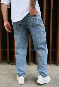 Фото - Мужские базовые джинсы Staff blue regular mom - Men box