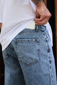 Фото - Мужские базовые джинсы Staff blue regular mom - Men box