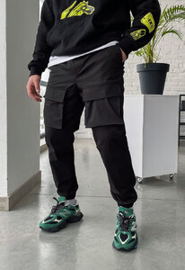 Фото - Мужские штаны карго Staff tu cargo black - Men box