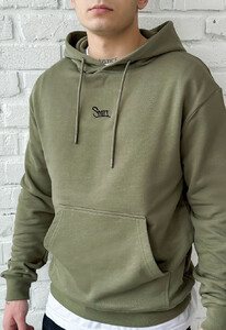 Фото - Худи оливкового цвета Staff olive logo - Men box