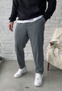 Фото - Серые повседневные штаны Staff gr gray - Men box