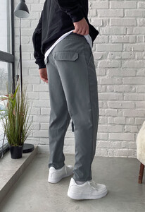 Фото - Серые повседневные штаны Staff gr gray - Men box