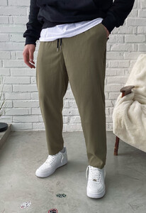 Фото - Штани чоловічі кольору хакі Staff gr khaki - Men box