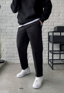 Фото - Универсальные мужские черные штаны Staff ba black - Men box