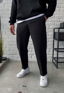 Фото - Универсальные мужские черные штаны Staff ba black - Men box