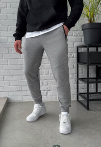 Фото - Сірі меланжеві спортивні штани Staff it gray melange - Men box