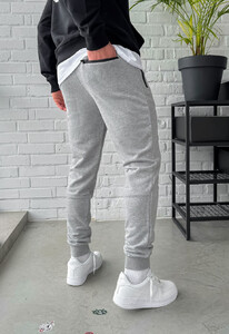 Фото - Сірі меланжеві спортивні штани Staff it gray melange - Men box