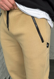 Фото - Зимові базові спортивні штани Staff beige fleece - Men box