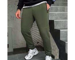 Фото - Спортивные штаны цвета хаки Staff khaki zip - Men box
