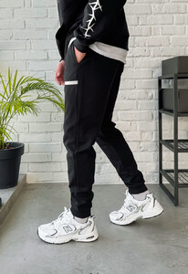 Фото - Молодежные спортивные штаны Staff vo black - Men box