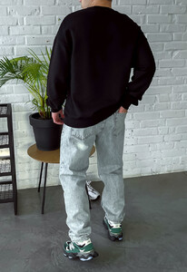 Фото - Молодежный оверсайз свитшот Staff free oversize - Men box