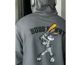Фото - Сіре оверсайз худі Staff bb oversize - Men box