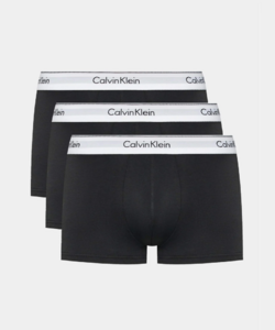 Фото - Чоловічі труси боксери Calvin Klein чорного кольору (комплект 3 шт, оригінал) - Men box