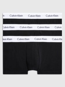 Фото - Чоловічі труси боксери Calvin Klein чорного кольору (комплект 3 шт, оригінал) - Men box