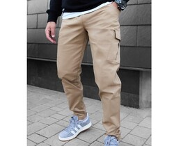 Фото - Бежевые штаны карго Staff cargo beige TS - Men box