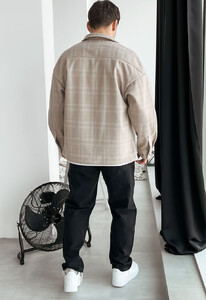 Фото - Бежева базова сорочка-куртка Staff be beige - Men box