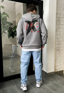 Фото - Молодежное оверсайз худи Staff order oversize - Men box