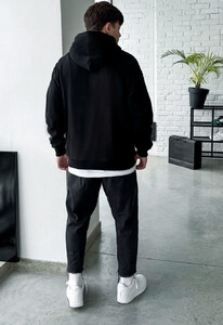 Фото - Худи с разноцветным принтом Staff culture oversize - Men box