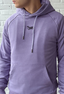 Фото - Унісекс худі фіолетового кольору Staff logo violet - Men box