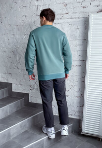 Фото - Базовий бірюзовий світшот Staff turquoise basic - Men box