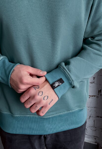 Фото - Базовий бірюзовий світшот Staff turquoise basic - Men box