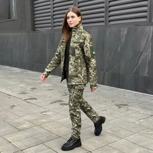 Фото - Военная пиксельная куртка Pobedov Shadow с липучками - Men box