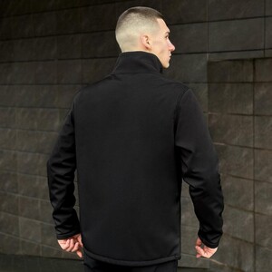 Фото - Однотонна куртка бренду Pobedov Shadow чорного кольору - Men box