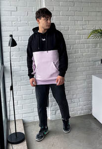 Фото - Двоколірне чоловіче худі Staff light & black logo - Men box
