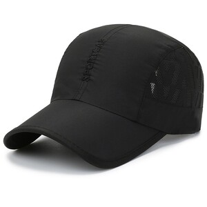 Фото - Однотонная черная бейсболка Narason с вышивкой Sport - Men box