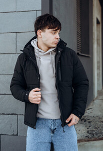Фото - Базовая повседневная мужская куртка Staff sp 2 black - Men box