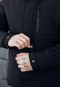 Фото - Базовая повседневная мужская куртка Staff sp 2 black - Men box