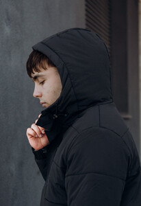 Фото - Базовая повседневная мужская куртка Staff sp 2 black - Men box