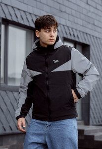 Фото - Демисезонная куртка для парней Staff vob black & reflective - Men box