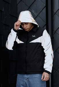 Фото - Демисезонная куртка для парней Staff vob black & reflective - Men box