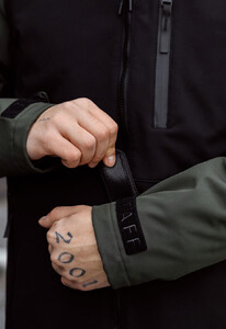 Фото - Двухцветная мужская куртка Staff soft shell ber black & khaki - Men box