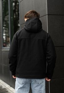 Фото - Базовая демисезонная куртка Staff soft shell ber black - Men box
