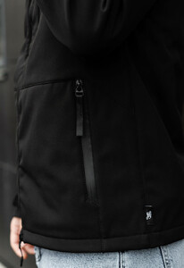 Фото - Базовая демисезонная куртка Staff soft shell ber black - Men box