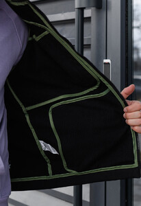 Фото - Двухцветная мужская куртка Staff soft shell re black & khaki - Men box