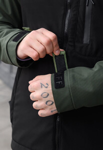 Фото - Двухцветная мужская куртка Staff soft shell re black & khaki - Men box