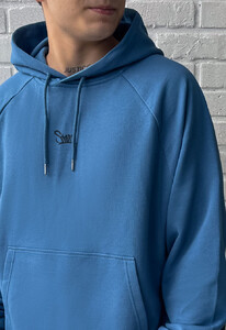 Фото - Мужское всесезонное худи Staff blue logo oversize - Men box