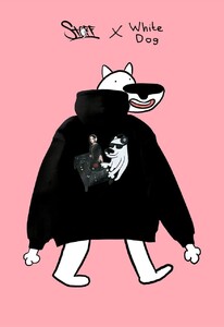 Фото - Молодіжне тепле худі Staff x White Dog Перше Кохання fleece - Men box
