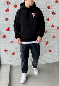 Фото - Молодіжне тепле худі Staff x White Dog Перше Кохання fleece - Men box