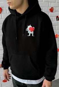 Фото - Молодіжне тепле худі Staff x White Dog Перше Кохання fleece - Men box